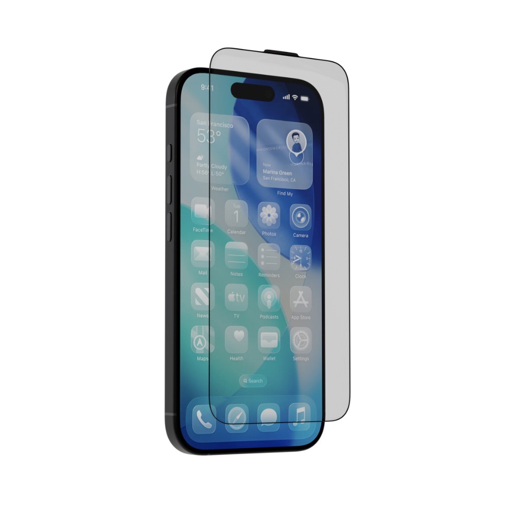Защитное стекло AceCase для iPhone 17PM, 17P, 17, 16P