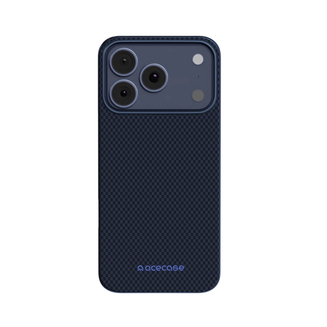 Чехол AceCase Kevrox Эстетик for iPhone 17 Pro Max Blue