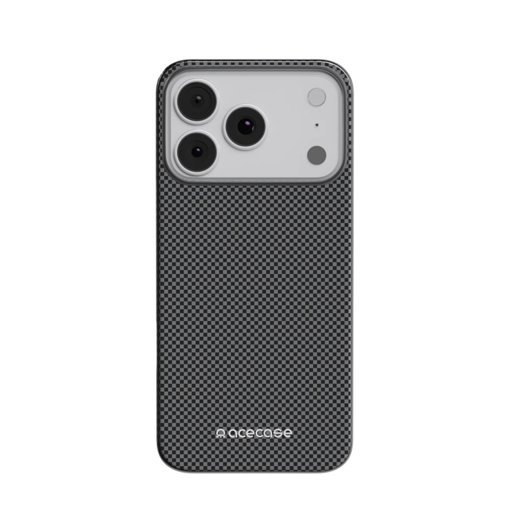 Чехол AceCase Kevrox Эстетик for iPhone 17 Pro Gray
