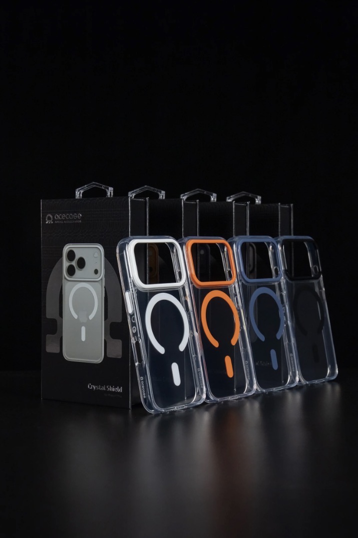 Чехол AceCase for IPhone 17 Pro Crystal Shield